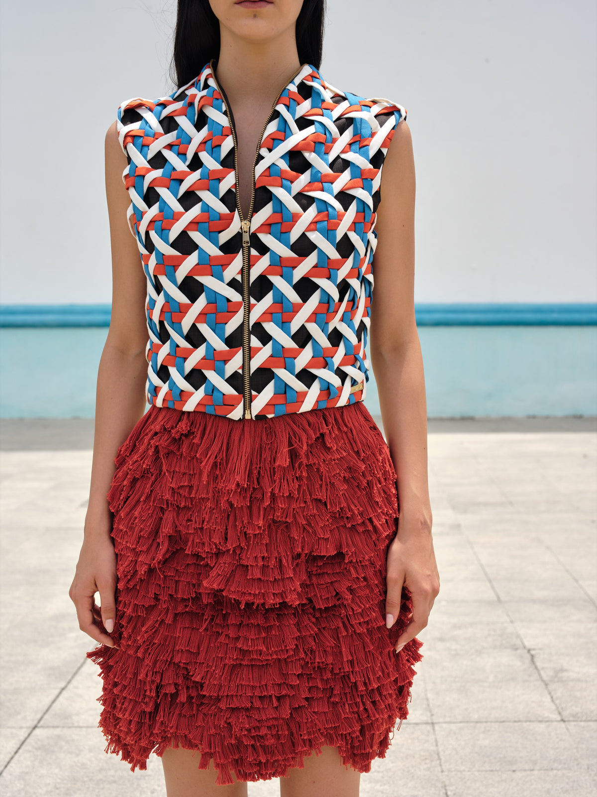 Cropped Top Tranzado